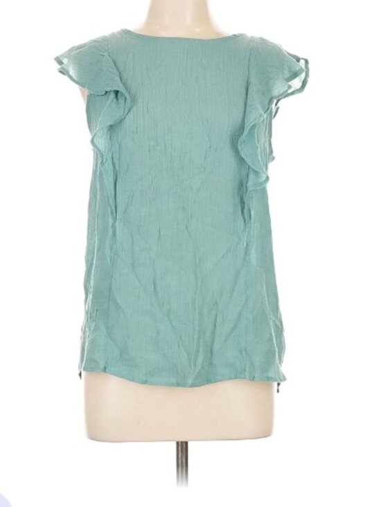 Harve Benard Tops - Harve Bernard Women's Size Large Flutter Sleeve Blouse